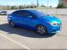 2021 Nissan Versa Sv Xtronic Cvt Blue vin: 3N1CN8EVXML863014