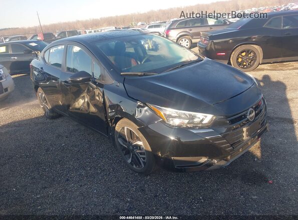 3N1CN8FV0PL850310 2023 NISSAN VERSA Черный Передняя правая четверть