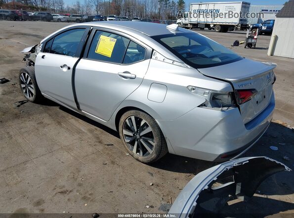 3N1CN8FV8ML926030 2021 NISSAN VERSA Silver Tył lewy