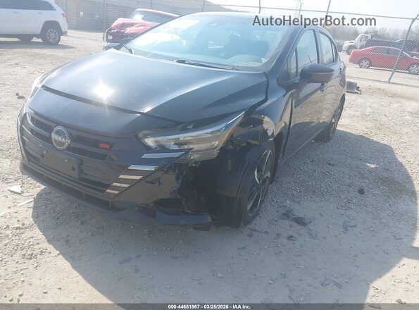 3N1CN8FVXPL848743 2023 NISSAN VERSA Черный Вид спереди