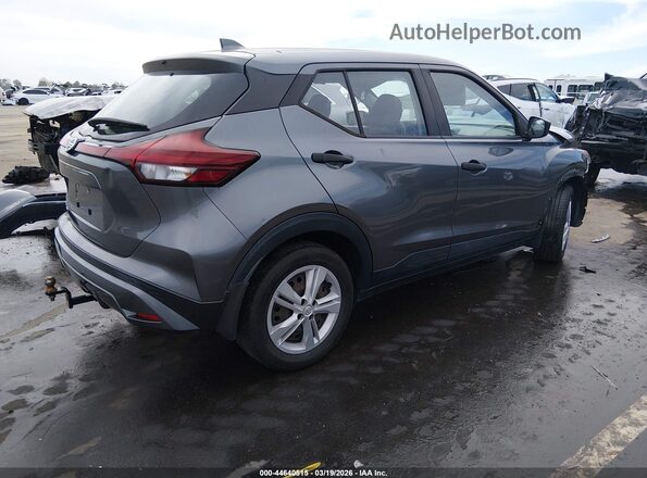 3N1CP5BV0ML513484 2021 NISSAN KICKS Gray Задня права чверть