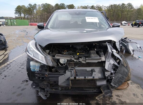 3N1CP5BV0ML513484 2021 NISSAN KICKS Gray Вид щитка приладів