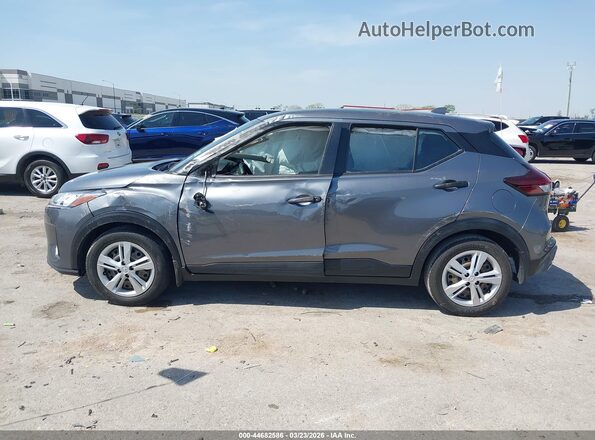 3N1CP5BV0ML518572 2021 NISSAN KICKS Серый Вид задней части салона