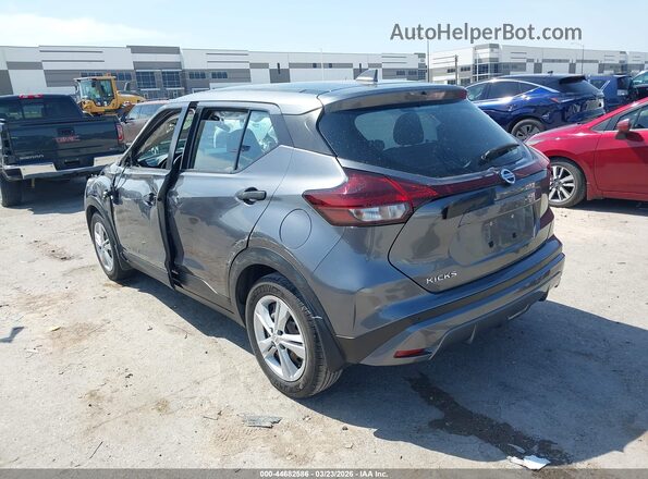 3N1CP5BV0ML518572 2021 NISSAN KICKS Серый Задняя левая четверть