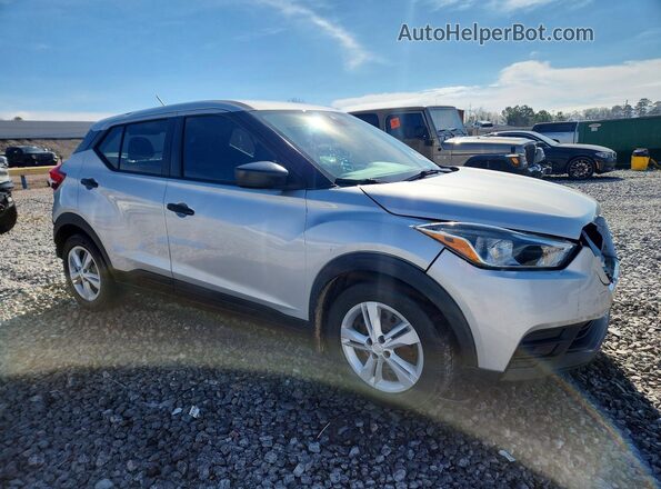 3N1CP5BV1LL485645 2020 NISSAN KICKS Серебряный Передняя правая четверть