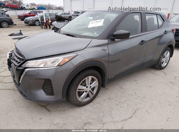 3N1CP5BV1PL556302 2023 NISSAN KICKS Gray Przód lewy