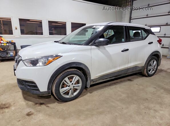 3N1CP5BV2LL523237 2020 NISSAN KICKS White Առջևի ձախ երեք քառորդ տեսարան
