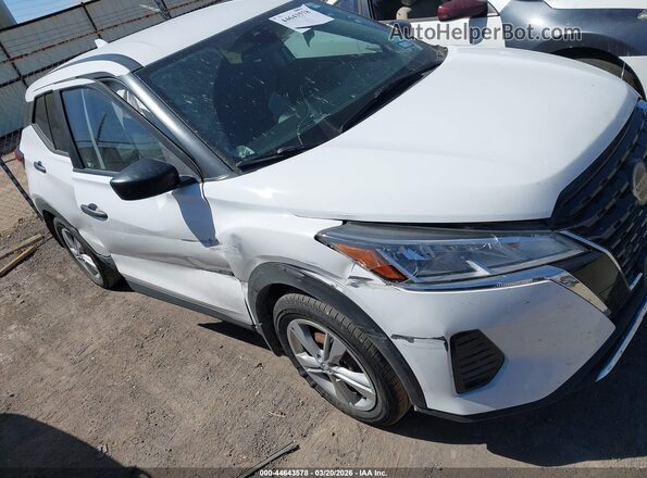3N1CP5BV2ML555347 2021 NISSAN KICKS Белый Вид задней части салона