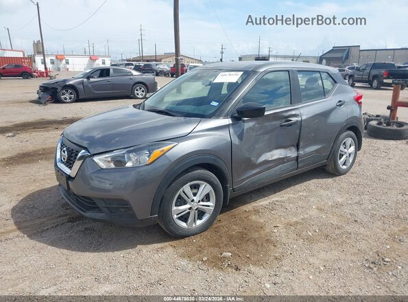 3N1CP5BV4LL539021 2020 NISSAN KICKS Серый Передняя левая четверть