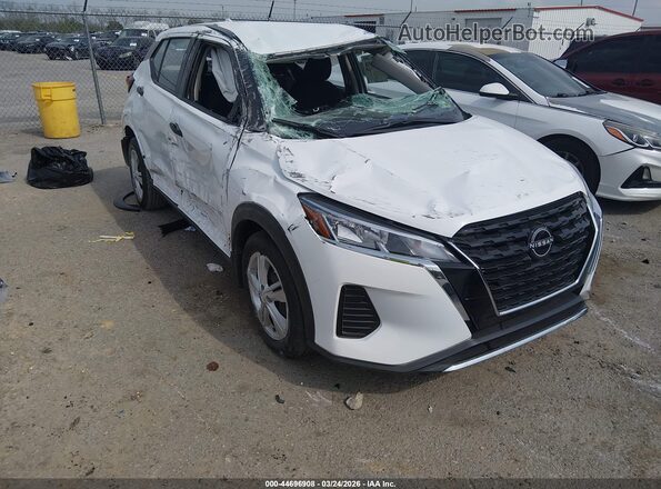 3N1CP5BV6SL490967 2025 NISSAN KICKS PLAY Белый Передняя правая четверть