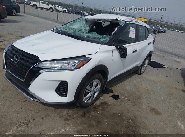 3N1CP5BV6SL490967 2025 NISSAN KICKS PLAY Белый Передняя левая четверть
