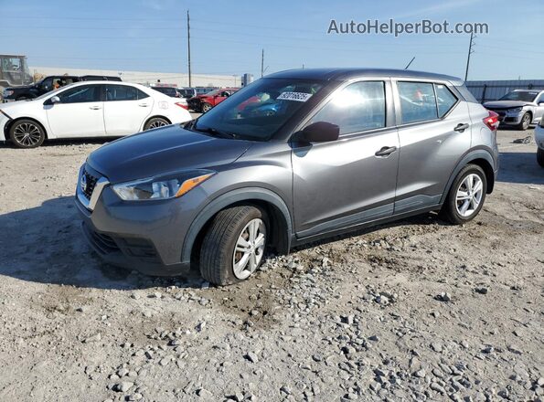 3N1CP5BV7LL560512 2020 NISSAN KICKS Gray Vista tres cuartos delantera izquierda