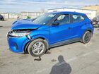 2021 Nissan Kicks S Синий vin: 3N1CP5BV8ML546152