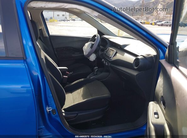 3N1CP5BV8SL489979 2025 NISSAN KICKS PLAY Blue Widok wnętrza z przodu