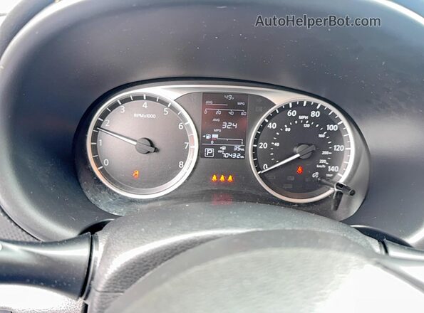 3N1CP5BVXNL493553 2022 NISSAN KICKS White Вид панелі приладів