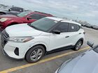 2022 Nissan Kicks S White vin: 3N1CP5BVXNL493553
