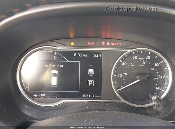 3N1CP5CU0KL498956 2019 NISSAN KICKS Burgundy Widok tylnych siedzeń