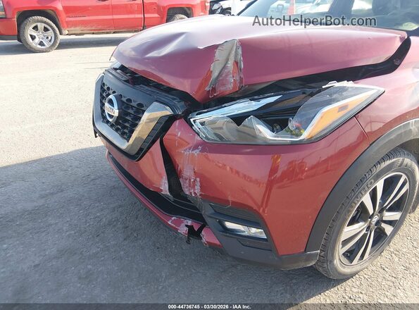 3N1CP5CU0KL498956 2019 NISSAN KICKS Burgundy 