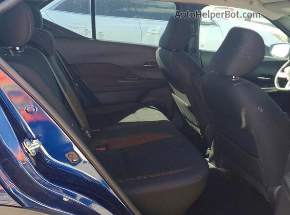 3N1CP5CU1JL538086 2018 NISSAN KICKS Blue უკანა სალონის ხედი