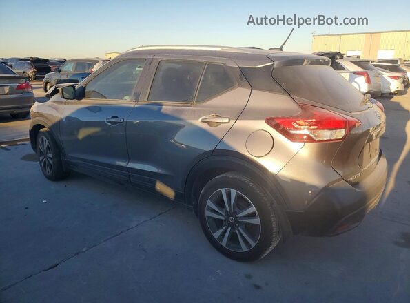 3N1CP5CU1KL507132 2019 NISSAN KICKS Серебряный Задняя левая четверть