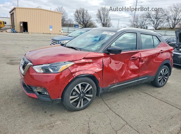 3N1CP5CU1KL513495 2019 NISSAN KICKS Красный Передняя левая четверть