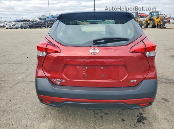 3N1CP5CU1KL513495 2019 NISSAN KICKS Красный Вид сзади
