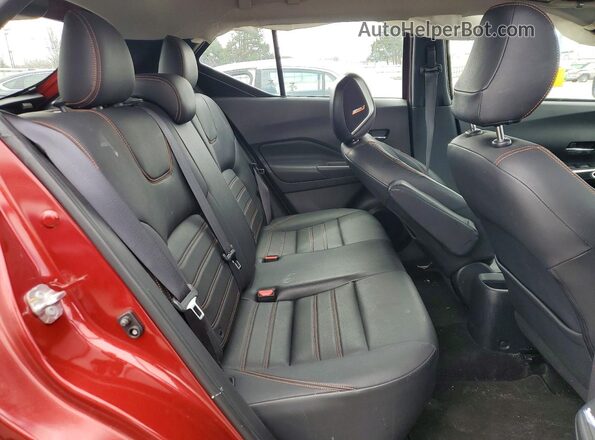3N1CP5CU1KL513495 2019 NISSAN KICKS Красный Вид задней части салона