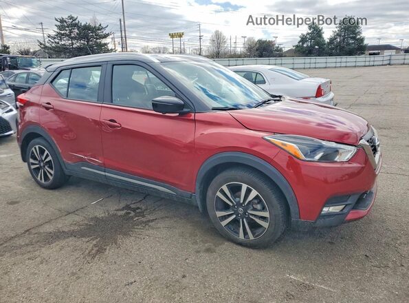 3N1CP5CU1KL513495 2019 NISSAN KICKS Красный Передняя правая четверть