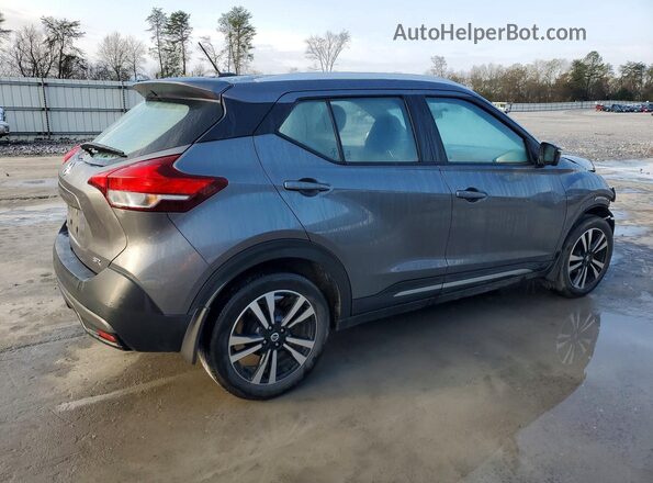 3N1CP5CU1KL523332 2019 NISSAN KICKS Серый Задняя правая четверть