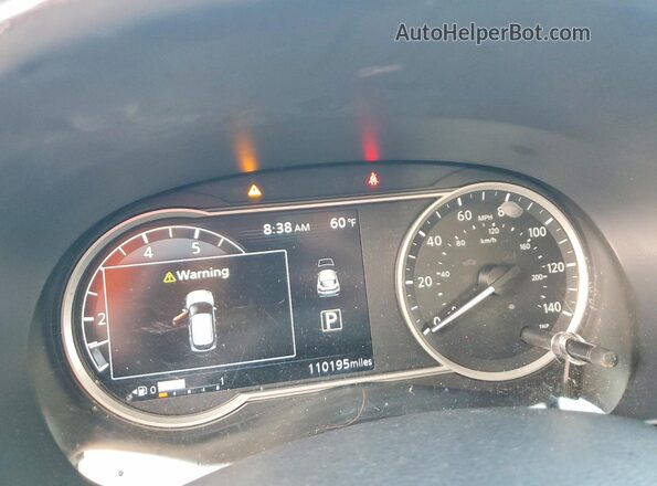 3N1CP5CU1KL523332 2019 NISSAN KICKS Серый Вид щитка приборов