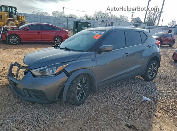 3N1CP5CU2JL501886 2018 NISSAN KICKS Silver Front left