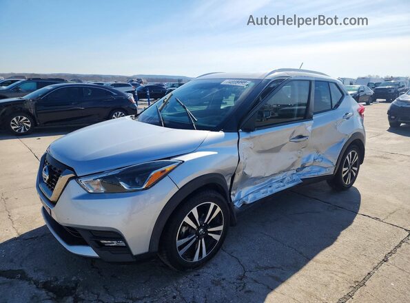 3N1CP5CU2KL481849 2019 NISSAN KICKS Silver Przód lewy