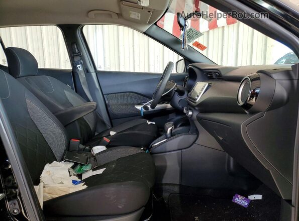 3N1CP5CU2KL506880 2019 NISSAN KICKS Black Вид салону спереду