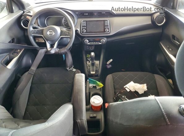 3N1CP5CU2KL506880 2019 NISSAN KICKS Black Вид панелі приладів