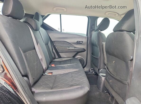 3N1CP5CU2KL515742 2019 NISSAN KICKS Black Вид задніх сидінь