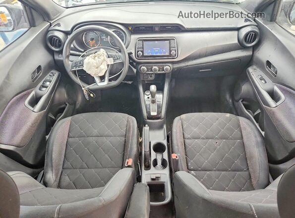 3N1CP5CU2KL515742 2019 NISSAN KICKS Black Вид панелі приладів