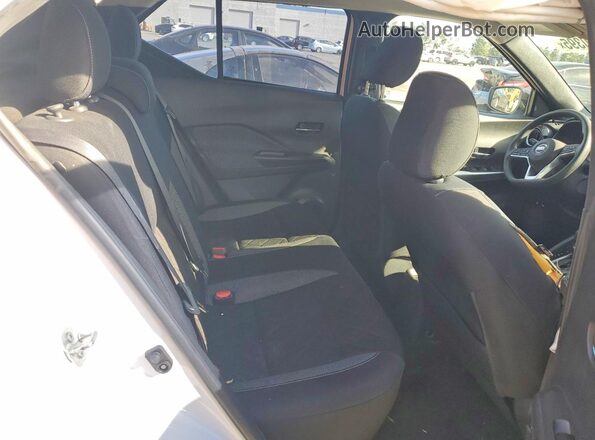 3N1CP5CU2KL563533 2019 NISSAN KICKS White Вид задніх сидінь