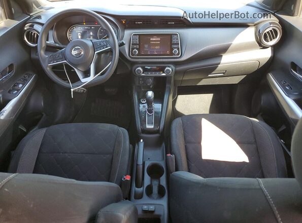 3N1CP5CU3KL496134 2019 NISSAN KICKS Maroon Dashboard view