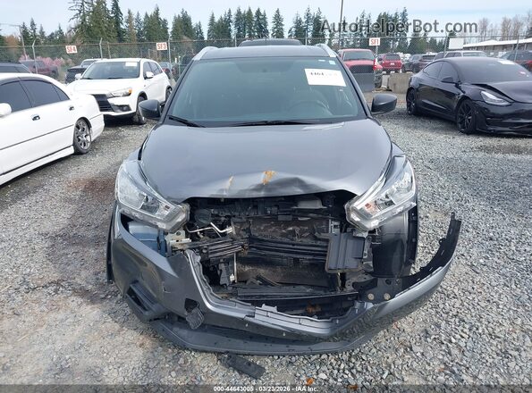 3N1CP5CU3KL544232 2019 NISSAN KICKS Gray Widok wnętrza z tyłu