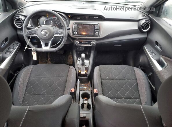 3N1CP5CU4KL532414 2019 NISSAN KICKS Синий Вид панели приборов