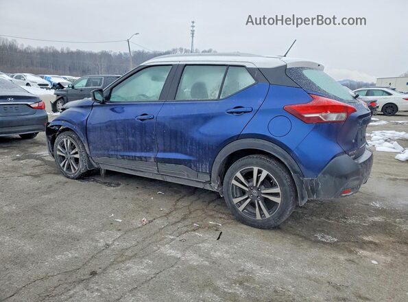 3N1CP5CU4KL532414 2019 NISSAN KICKS Синий Задняя левая четверть