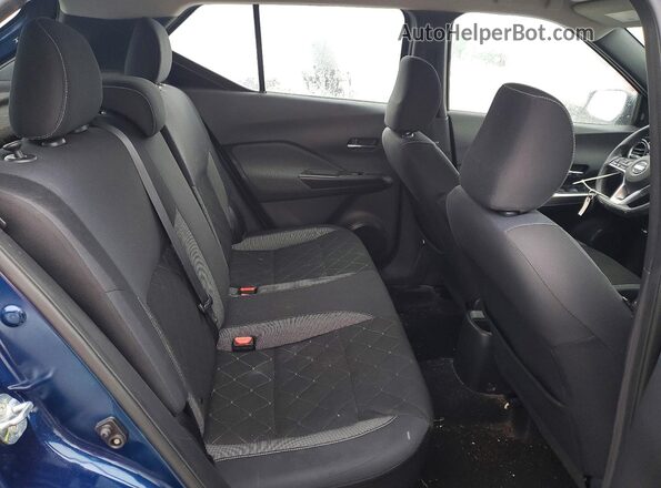 3N1CP5CU4KL532414 2019 NISSAN KICKS Синий Вид задней части салона