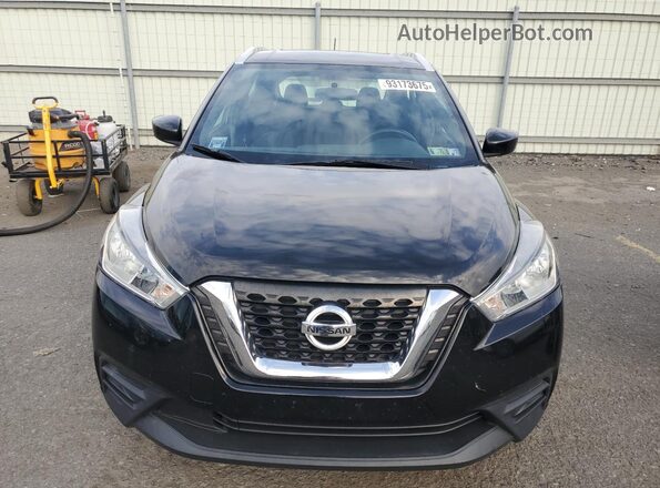 3N1CP5CU4KL538665 2019 NISSAN KICKS Черный Вид спереди