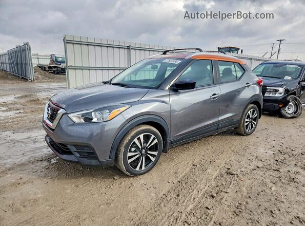 3N1CP5CU4KL543090 2019 NISSAN KICKS Двухцветный Передняя левая четверть