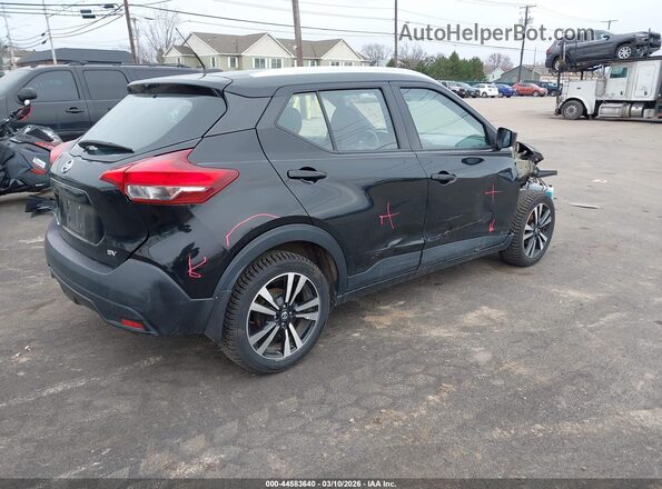 3N1CP5CU5KL495308 2019 NISSAN KICKS Черный Задняя правая четверть