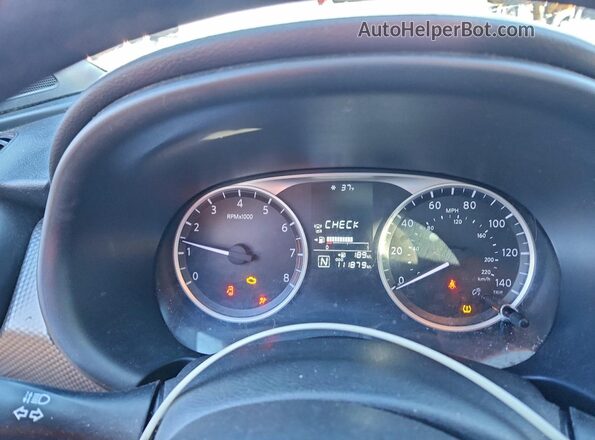 3N1CP5CU5KL557452 2019 NISSAN KICKS Black Instrument cluster view