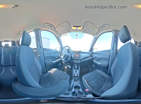 3N1CP5CU5KL559976 2019 NISSAN KICKS Gray 360 interior view