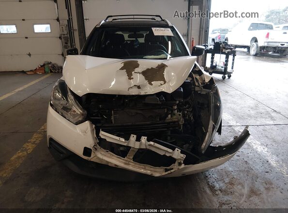 3N1CP5CU6JL520828 2018 NISSAN KICKS Белый Вид щитка приборов