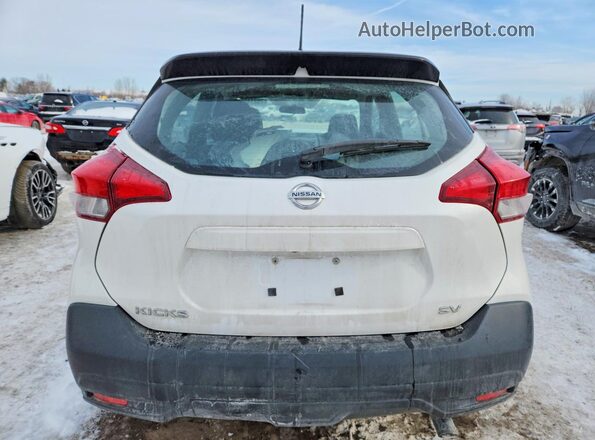 3N1CP5CU6KL505618 2019 NISSAN KICKS White Widok z tyłu