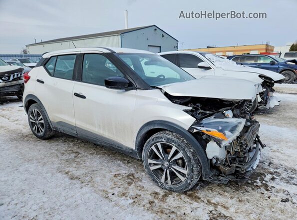 3N1CP5CU6KL505618 2019 NISSAN KICKS White Przód prawy
